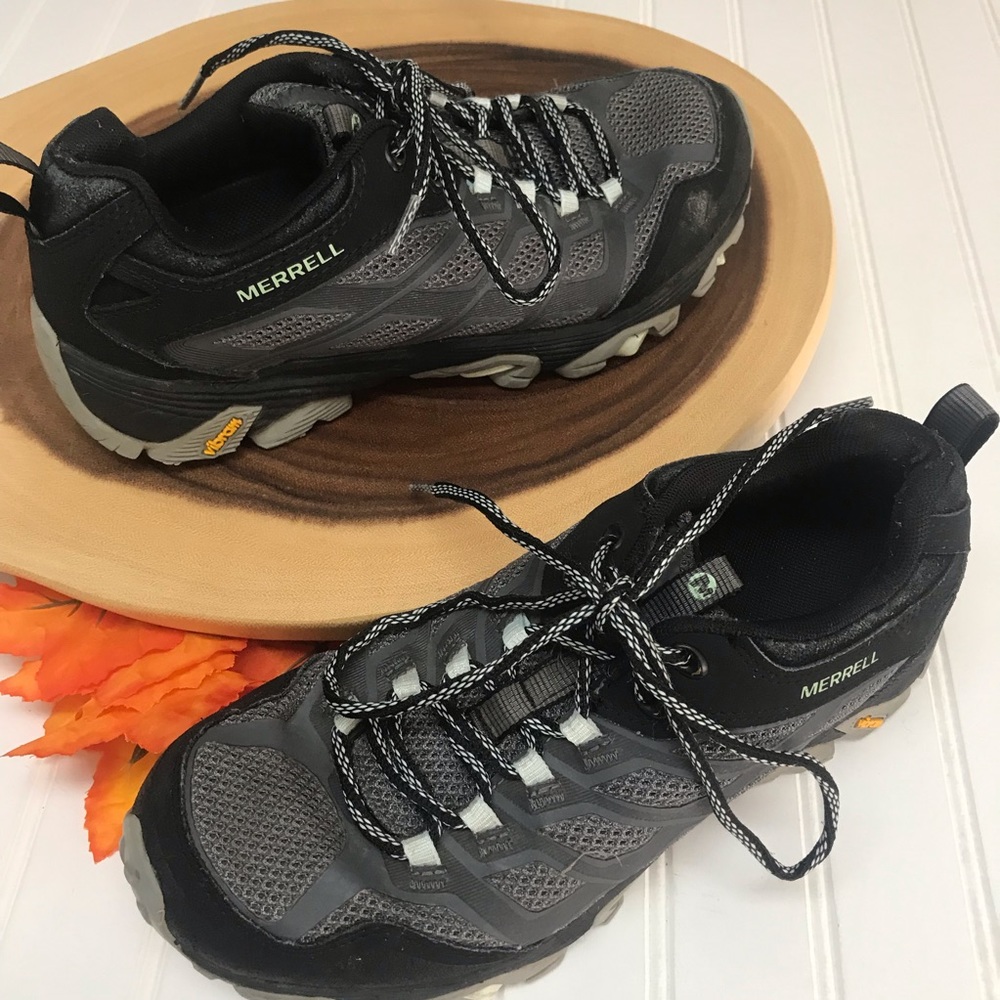Merrell Hiking Athletic Shoe With Vibram Sole